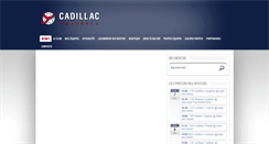 Desktop Screenshot of cadillac-handball.org